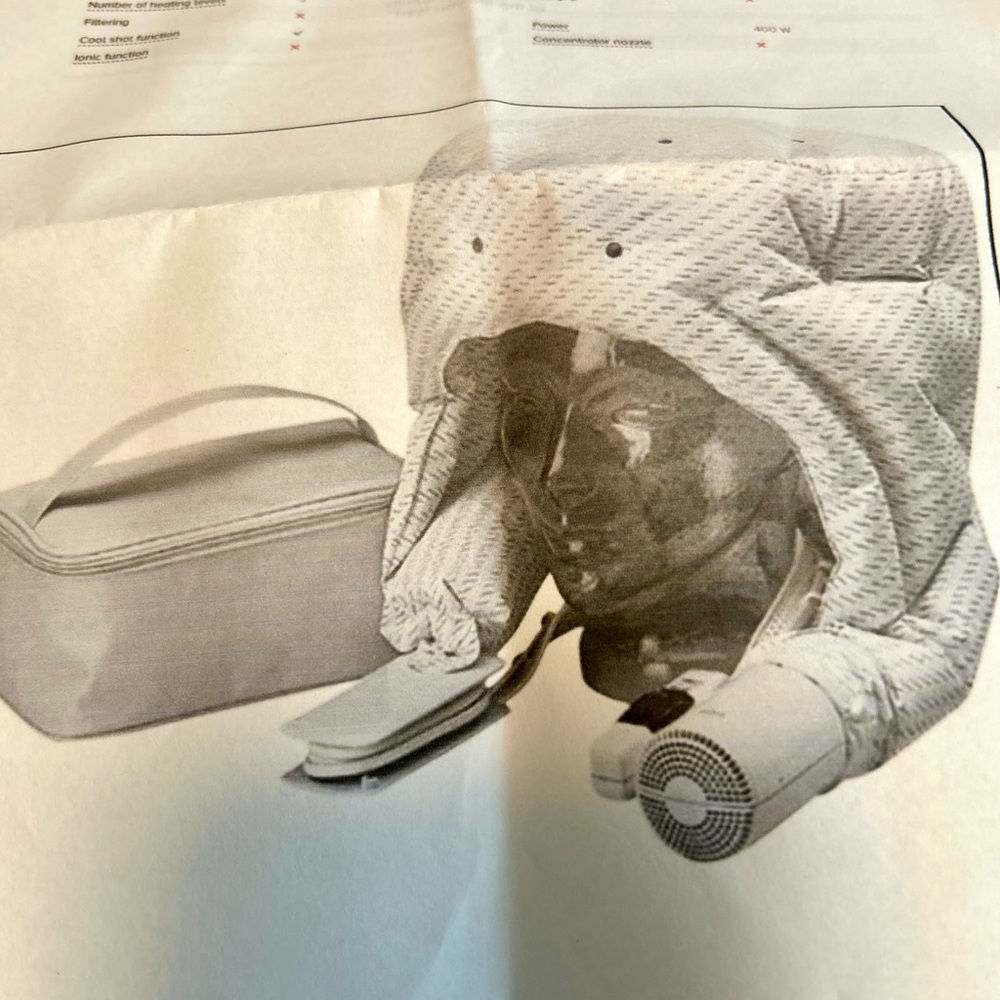 HLH 18 Hair Dryer Bonnet- international travel